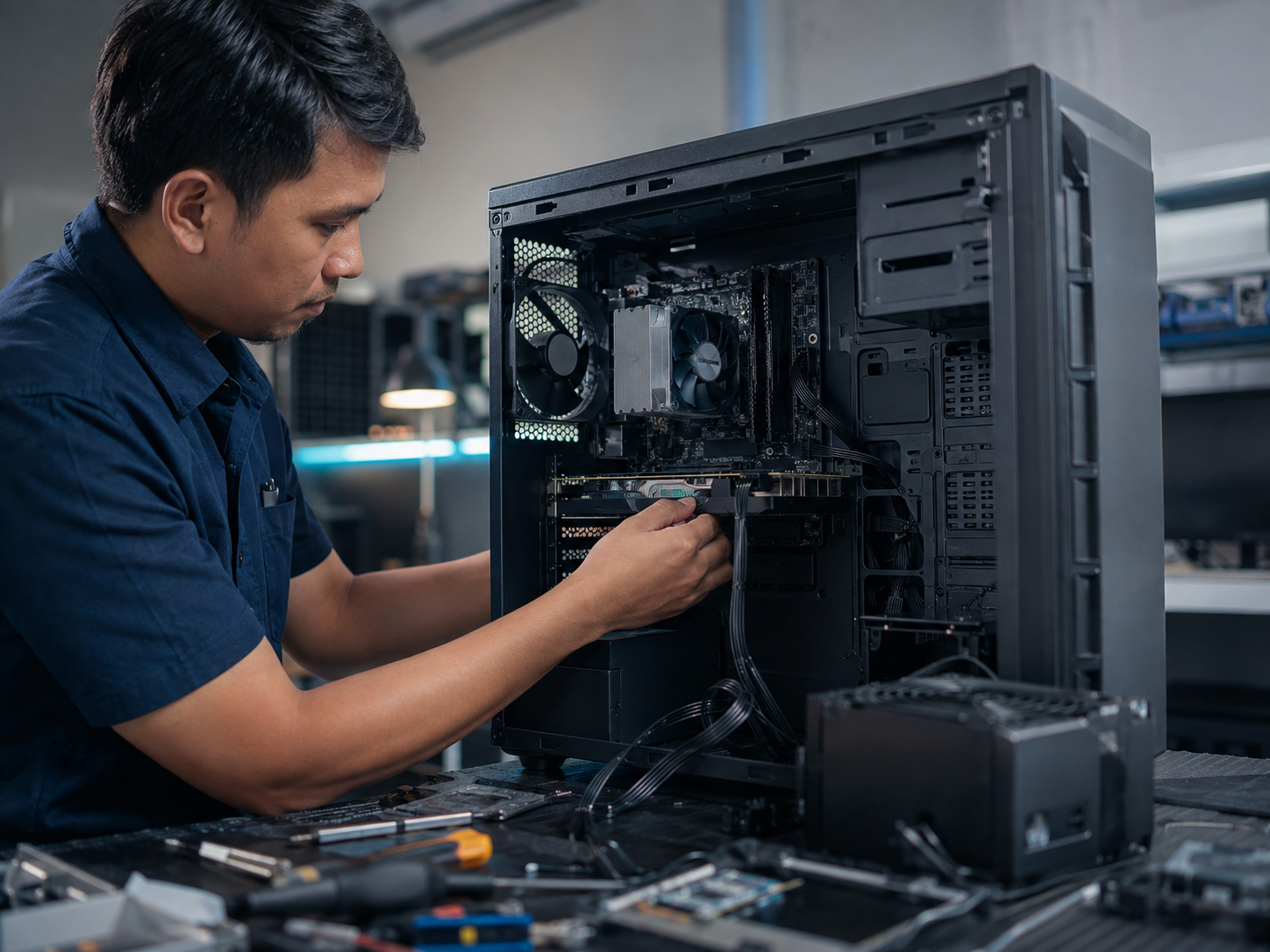 Proses Rakit & Upgrade PC
